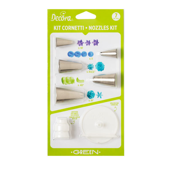 Decora Nozzle Set - Green