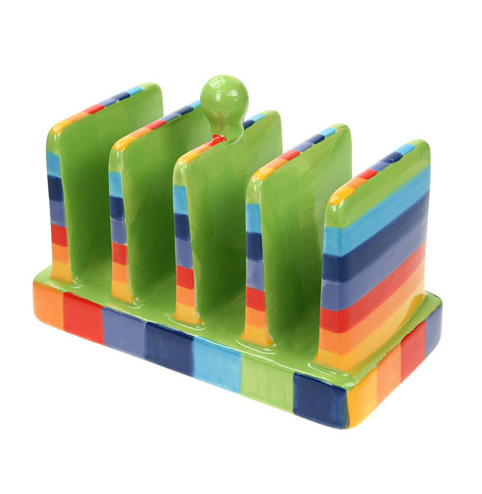 Rainbow Toast Rack