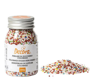 Decora Sugar Pearls - Mini Colour Mix