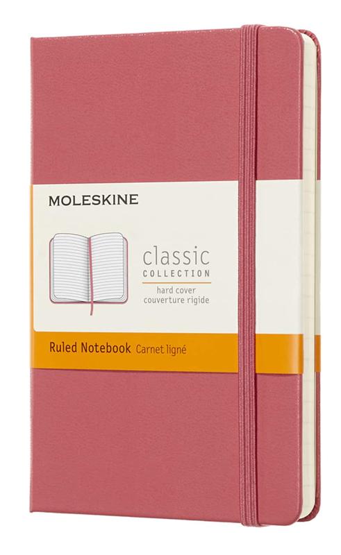 Moleskine Small Ruled Notebook - Pink