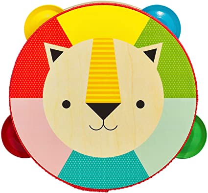 Wooden Tamborine - Lion