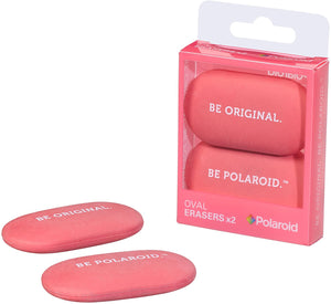Polaroid Oval Eraser - Pink
