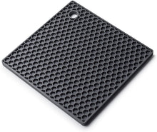 Load image into Gallery viewer, Zeal Silicone Honey Comb Trivet - Dark Grey
