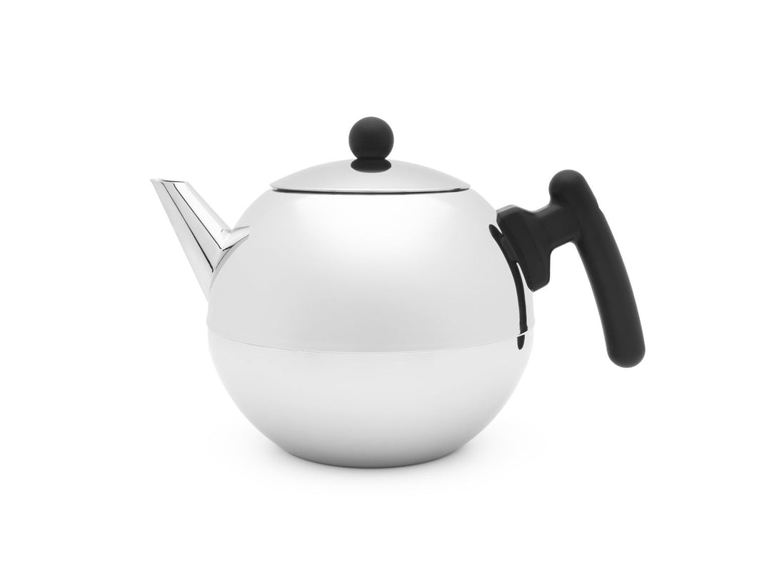 Bredemeijer Duet Bella Ronde Teapot - 1.2 Litre, Flat Bottom