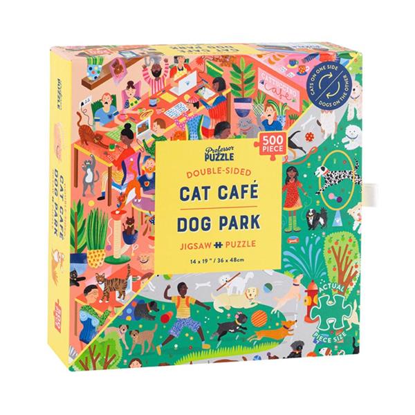 Jigsaw Library; Cat Café & Dog Park 500pc