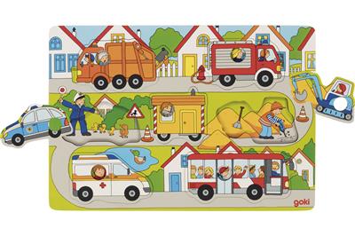Puzzle Background Lift Out Street