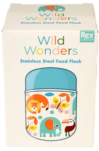 Rex 280ml Stainless Steel Food Flask - Wild Wonders
