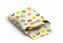 Load image into Gallery viewer, Tala Beeswax Sandwich &amp; Snack Bag  Animals- Set of 2
