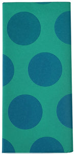 Rex Tissue Paper (10 Sheets) - Blue on Turquoise Spotlight