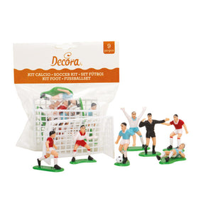 Decora Cake Topper- Soccer Set