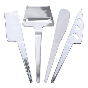 Swissmar 4-Piece Slim Line Cheese Knife Set