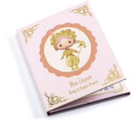 Djeco Tinyly Miss Lilypink Removable Stickers Set