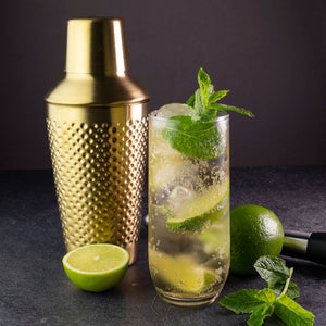 Taproom Cocktail Shaker - Hammered Gold
