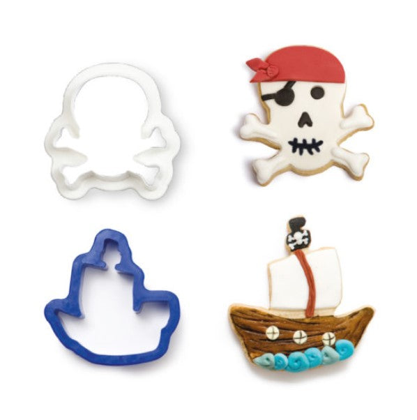 Decora Cookie Cutter Set - Skull and Ship