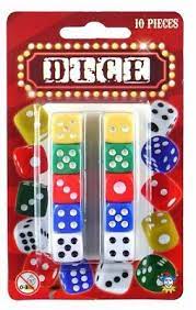 Pack Of 10 Dice