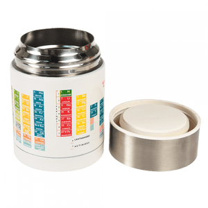 Rex 450ml Stainless Steel Food Flask - Periodic Table