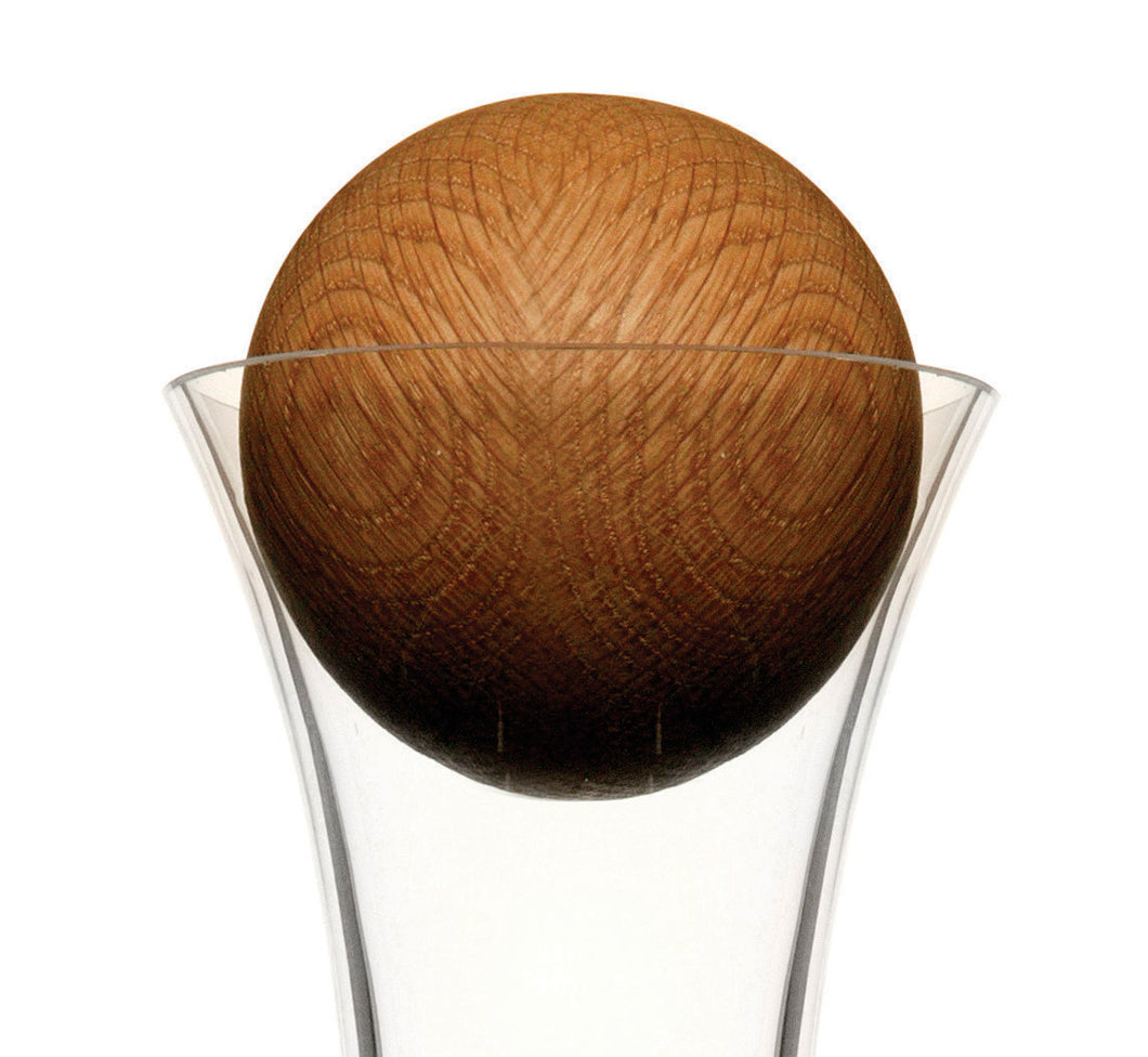 Sagaform Replacement Oak Stopper- 6cm  (Red Wine Carafe)