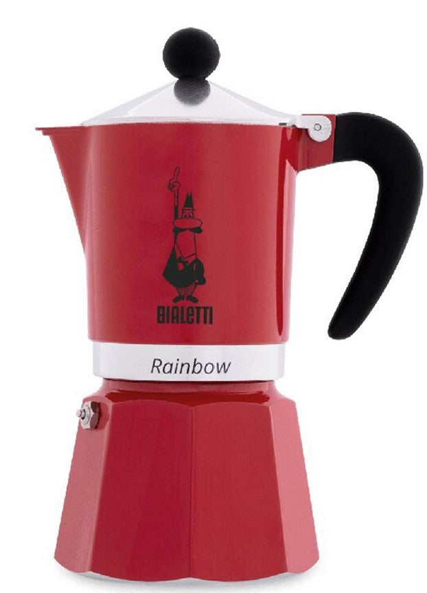 Bialetti Rainbow 6 Cup - Red