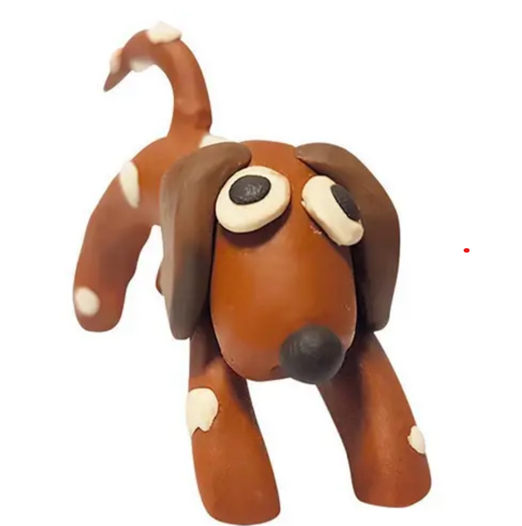 Plasticine Dog Modelling Kit