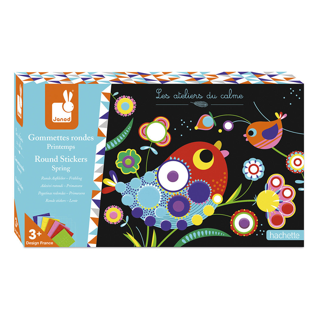 Round Spring Stickers