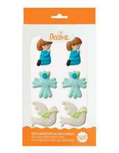 Load image into Gallery viewer, Decora Sugar Decorations- Communion  Blue
