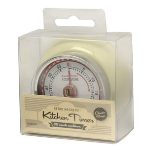 Eddingtons Retro Magnetic Timer - Ivory