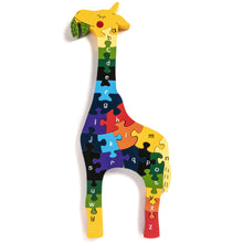 Load image into Gallery viewer, Alphabet Jigsaw - Giraffe
