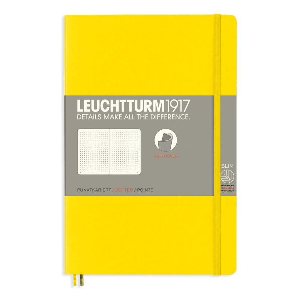 Leuchtturm Soft Cover Dotted - Yellow