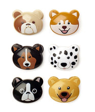 Load image into Gallery viewer, Kikkerland Doggie Bag Clips - Set of 6
