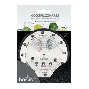 BarCraft Stainless Steel Cocktail Compass