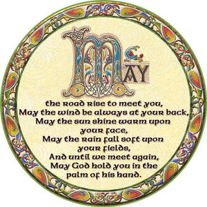 Set of 4 Celtic Placemats - May the Road Rise