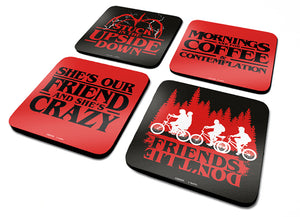 Stranger Things Phrases Coasters