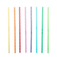 Load image into Gallery viewer, Kikkerland 11&quot; Reusable Straws - Rainbow
