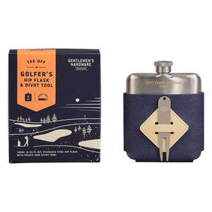 Golfers's Hip Flask & Divot