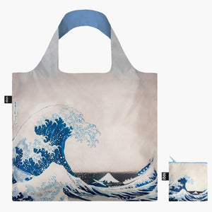 LOQI Katsushika Hokusai The Great Wave Recycled Bag