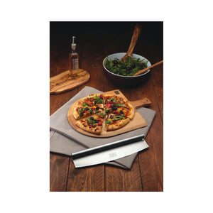 World of Flavours Italian Pizza Board and Knife Serving Set