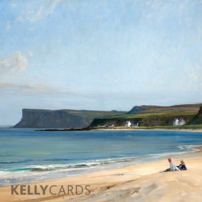 Greeting Card - Ballycastle Evening