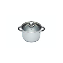 Load image into Gallery viewer, KitchenCraft Stainless Steel Three Tier Steamer - 18cm
