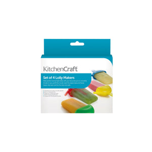 KitchenCraft Lolly Makers Set of 4