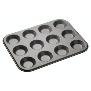 MasterClass Twelve Hole Shallow Baking Pan