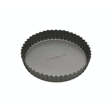 Load image into Gallery viewer, MasterClass Non-Stick Fluted Loose Base Quiche Tin - 8&quot;
