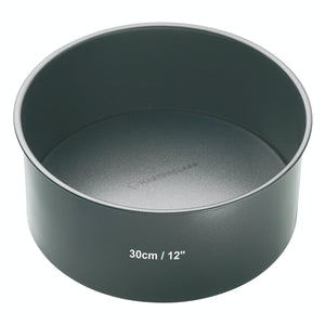 MasterClass Non-Stick Loose Base Deep Cake Pan - 12"