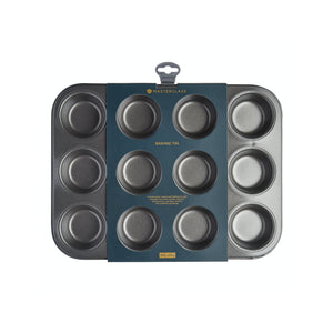 MasterClass Non-Stick Twelve Hole Deep Muffin Tin