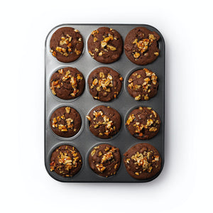 MasterClass Non-Stick Twelve Hole Deep Muffin Tin