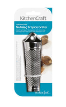 Load image into Gallery viewer, KitchenCraft Stainless Steel Nutmeg &amp; Spice Grater
