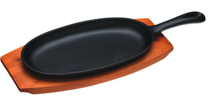 World of Flavours Oriental Cast Iron Sizzle Platter