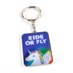 Jolly Awesome 'Ride or Fly' Keyring
