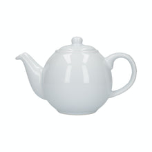 Load image into Gallery viewer, London Pottery 6 Cup Globe Teapot - White
