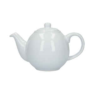 London Pottery 6 Cup Globe Teapot - White