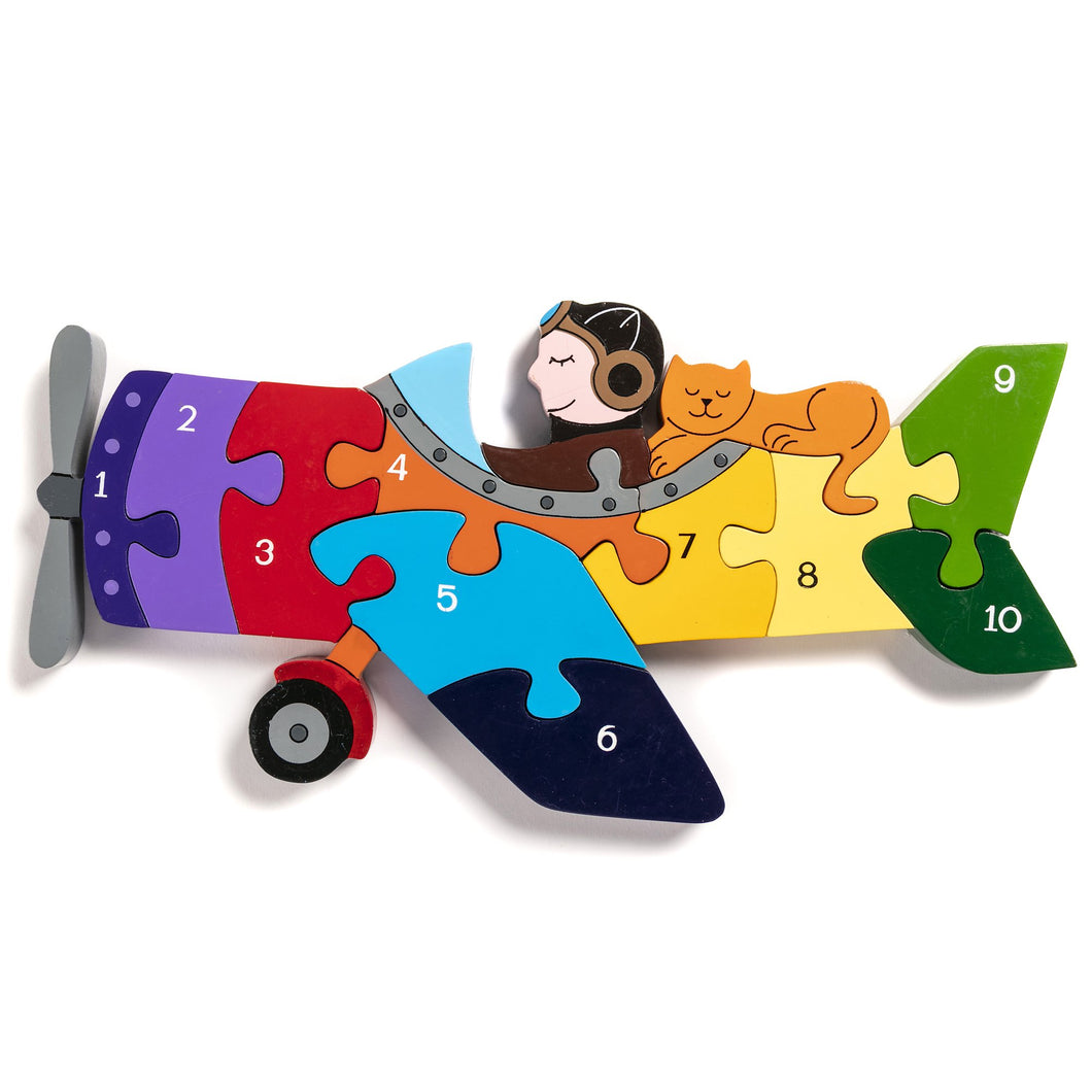 Alphabet Jigsaw - Number Plane